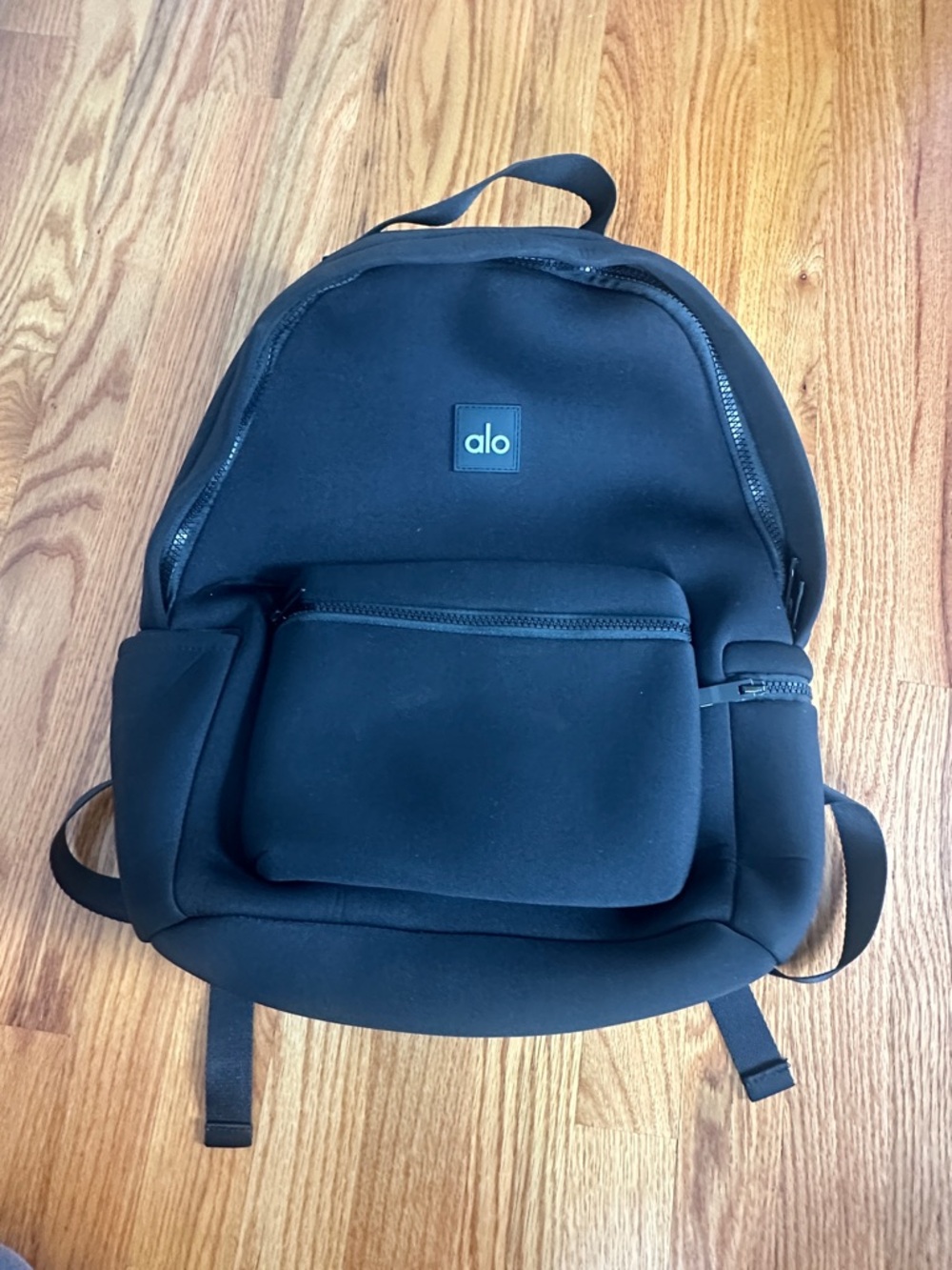 ALO Yoga Black Neoprene Everyday Backpack